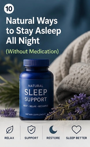 Natural Ways to Stay Asleep All Night (Without Medication)