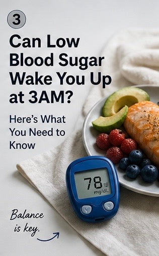 Can Low Blood Sugar Wake You Up at 3AM? (Causes, Signs & How to Fix It)