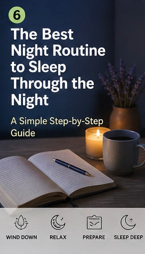 The Best Night Routine to Prevent 3AM Wake-Ups (Sleep Through the Night Naturally)