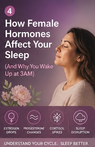 Why Women Wake Up at 3AM More Often (Hormones, Stress & Sleep Explained)
